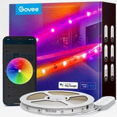 Govee WiFi Smart PRO LED pásek RGBIC, 5m - extra odolný
