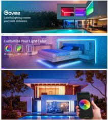 Govee WiFi Smart LED pásek RGB, 10m