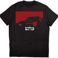 Tričko Batman - Red Car unisex černé