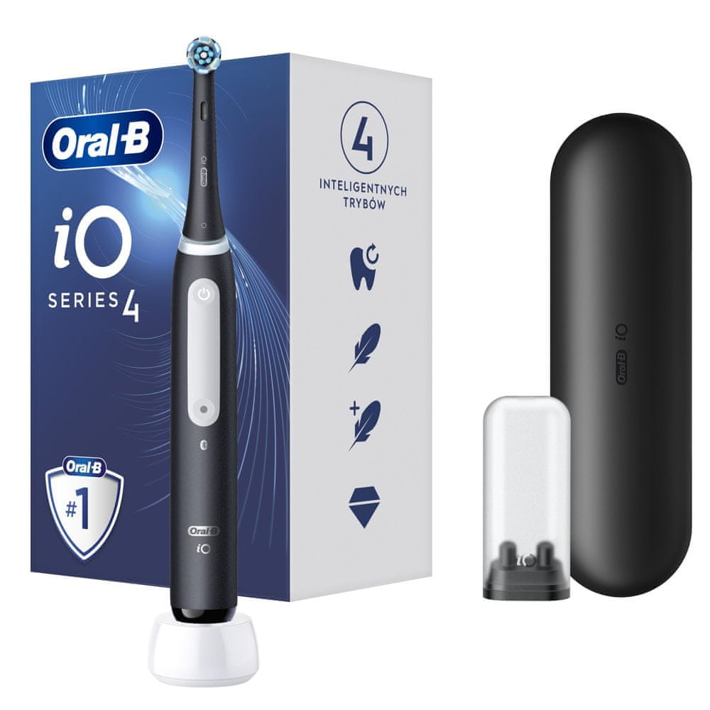 Levně Oral-B magnetický zubní kartáček iO Series 4 Black