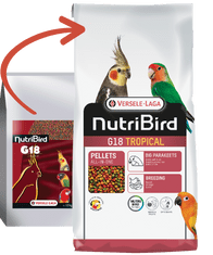 Versele Laga Krmivo pro papoušky a ptáky Nutribird G18 Tropical 10kg