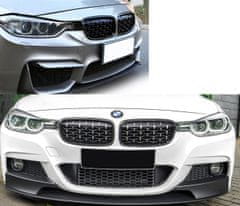 UNI Přední maska ledvinky Diamond BMW 3 F30 F31 2012-2018 černá