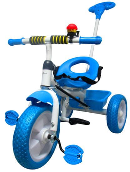 R-Sport Dětská tříkolka T5 s vodící tyčí Modrá