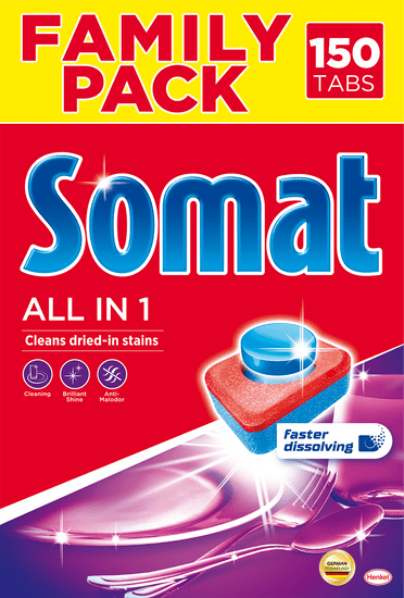 Somat All in 1 tablety do myčky 150 Tabs