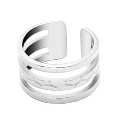Pierre Lannier Minimalistický ocelový prsten Ariane BJ07A310 (Obvod 52 mm)
