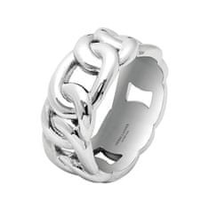 Výrazný ocelový prsten Roxane BJ09A310 (Obvod 52 mm)