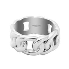 Pierre Lannier Výrazný ocelový prsten Roxane BJ09A310 (Obvod 52 mm)