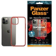 PanzerGlass ClearcaseColor pouzdro pro Apple iPhone 12/iPhone 12 Pro - Červená KP19756