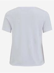VILA Bílé basic tričko VILA Modala XXL