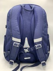 Klarion Praktická ergonomická modrá školní taška Adam