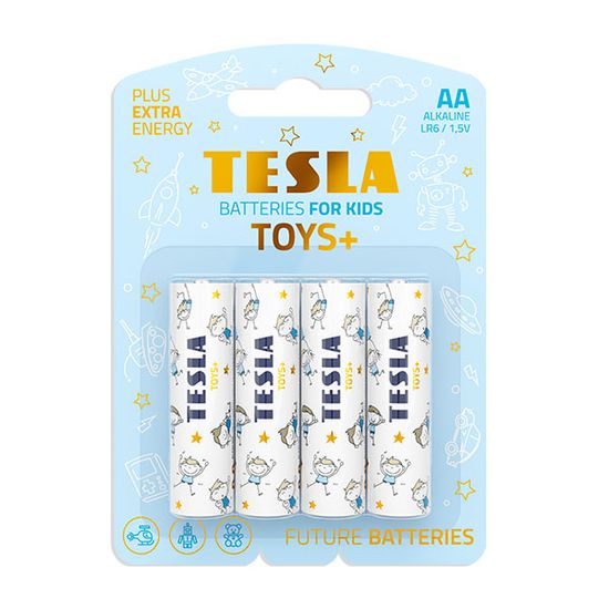 Tesla Batteries TESLA AA TOYS+ BOY Alkaline 4ks blistr LR06 NEW