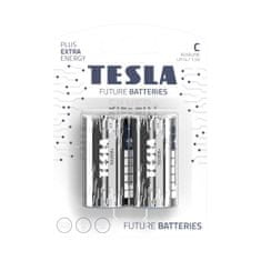 Tesla Batteries TESLA C SILVER+ Alkaline 2 ks blistr LR14 NEW