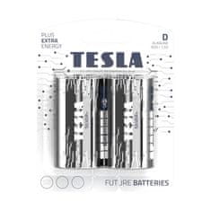 Tesla Batteries TESLA D SILVER+ Alkaline 2 ks blistr LR20 NEW