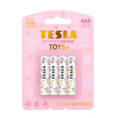 Tesla Batteries TESLA AAA TOYS+ GIRL Alkaline 4ks blistr LR03 NEW