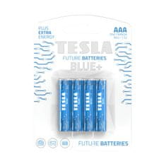 Tesla Batteries TESLA AAA BLUE+ Zinc Carbon 4 ks blistr R03 NEW
