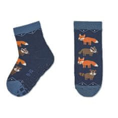 Sterntaler ponožky protiskluzové ABS 2 páry liška, tmavě modré 8102121, 20