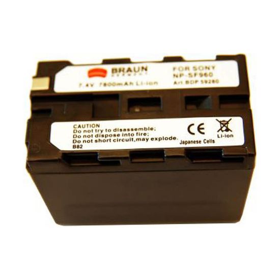 BRAUN Baterie SONY NP-F960 (BDP-SF960, 7800mAh)