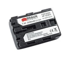BRAUN Baterie SONY NP-FM70, QM71 (BDP-SFM70, 3240mAh)