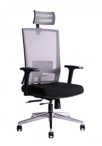 Kancelářská ergonomická židle Sego TECTON — šedá