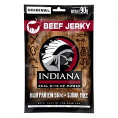 INDIANA JERKY Sušené maso Indiana Jerky 90 g - ORIGINAL hovězí 