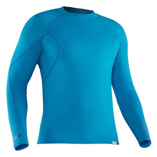 NRS Pánské tričko s dlouhým rukávem UV50+ H2Core Rashguard Marine Blue