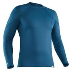 NRS Pánské tričko s dlouhým rukávem UV50+ H2Core Rashguard Moroccan Blue, M