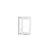 TROCAL Plastové okno | 100 x 120 cm (1000 x 1200 mm) | bílé | otevíravé i sklopné | pravé