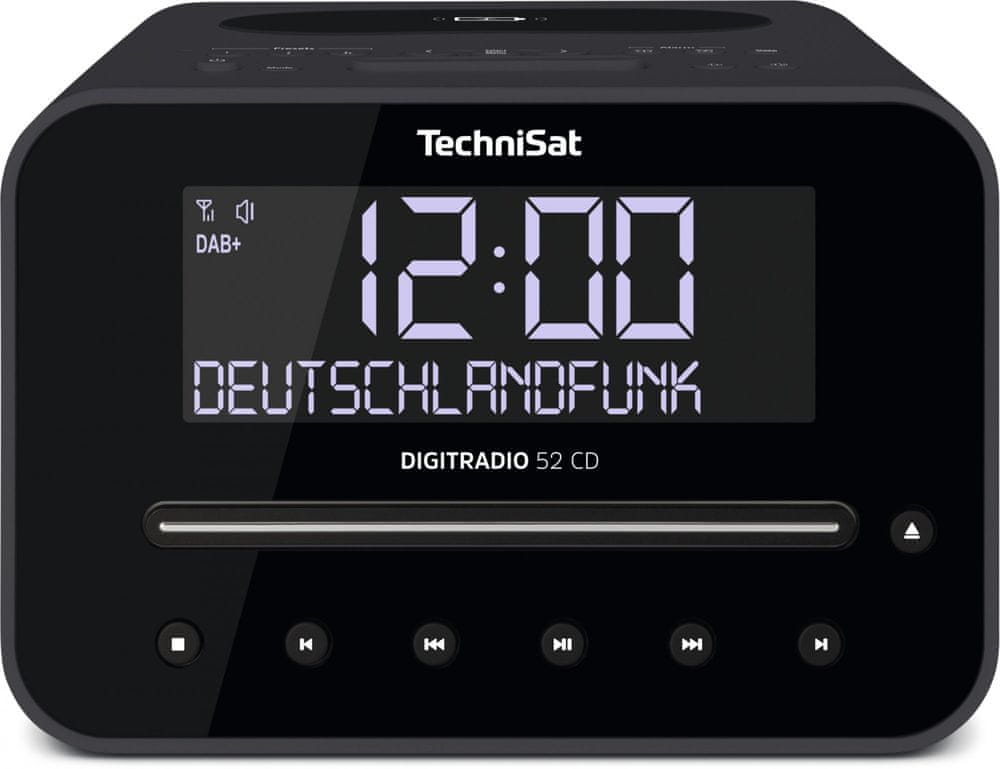 Levně Technisat DIGITRADIO 52 CD, černá