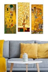 Hanah Home Sada reprodukce obrazů Gustav Klimt 20x50 cm 3 ks