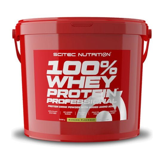 Scitec Nutrition 100% Whey Protein Professional 5 kg Příchuť: Vanilka
