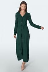 Nife Dámské šaty S154R - Nife 42 tmavě zelená