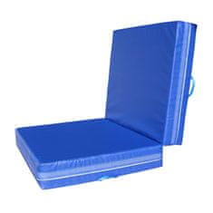 Master dopadová skládací žíněnka T21 - 200 x 120 x 20 cm - modrá