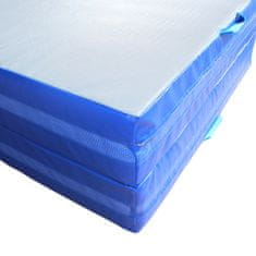 Master dopadová skládací žíněnka T21 - 200 x 120 x 20 cm - modrá