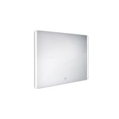 NIMCO Zrcadlo do koupelny 100x70 s osvětlením, dotykový spínač NIMCO ZP 17004V