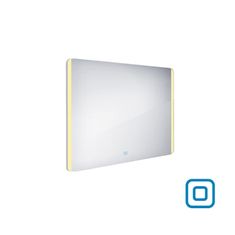 NIMCO Zrcadlo do koupelny 100x70 s osvětlením, dotykový spínač NIMCO ZP 17004V