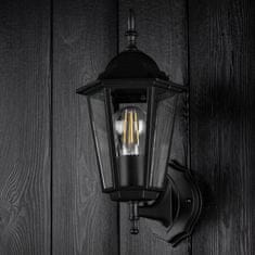 LUMILED Zahradní lampa E27 fasádní nástěnné svítidlo BELLIS