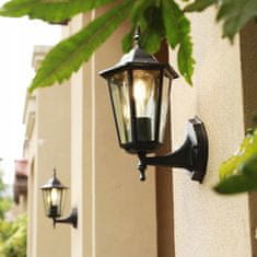 LUMILED Zahradní lampa E27 fasádní nástěnné svítidlo BELLIS