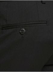 Jack&Jones Černé oblekové kalhoty Jack & Jones Franco 50
