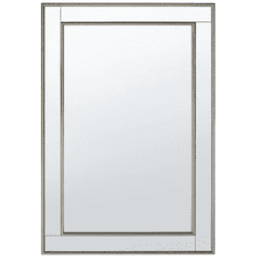 Beliani Nástěnné zrcadlo 60 x 90 cm zlaté / stříbrné FENIOUX