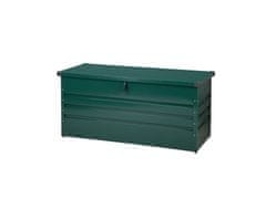 Beliani Úložný box, tmavě zelená, 130 x 62 cm, 400L CEBROSA