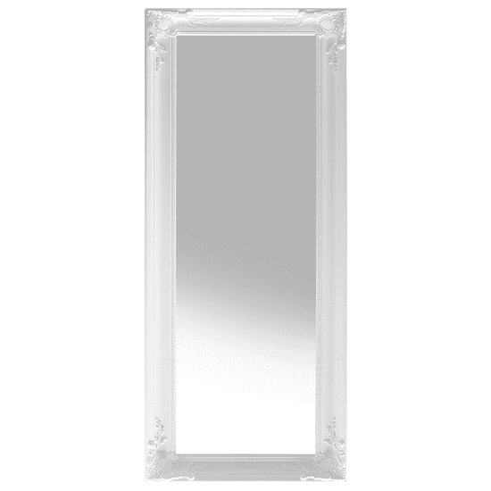 Beliani Nástěnné bílé zrcadlo 51 x 141 cm VARS