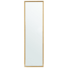 Beliani Stojací zrcadlo 40 x 140 cm zlaté TORCY