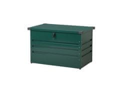 Beliani Úložný box, tmavě zelená, 100 x 62 cm, 300L CEBROSA