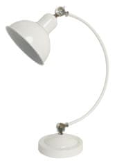 Greatstore Stolní lampa OLD 1X40W E27 bílá