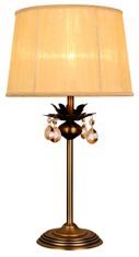 Greatstore Stolní lampa ADONIS 1X60W E27 Patina