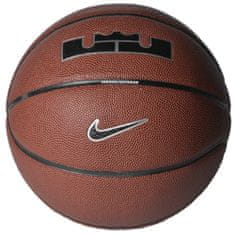 Nike Míče basketbalové hnědé 7 Lebron James All Court 8P 20