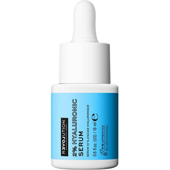 Makeup Revolution Hydratační pleťové sérum Relove 2% Hydrating Hyaluronic (Acid Serum) 18 ml