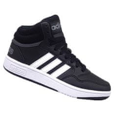 Adidas Boty černé 37 1/3 EU Hoops Mid 30 K