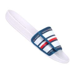 Tommy Hilfiger Pantofle do vody bílé 35 EU Maxi Velcro Pool Slide