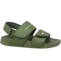 Tommy Hilfiger Sandály zelené 29 EU Velcro Sandal